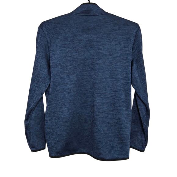 Mens Under Armour Half Zip Pullover Lot Size XL Loose Cold Gear Black Blue - Picture 5 of 7